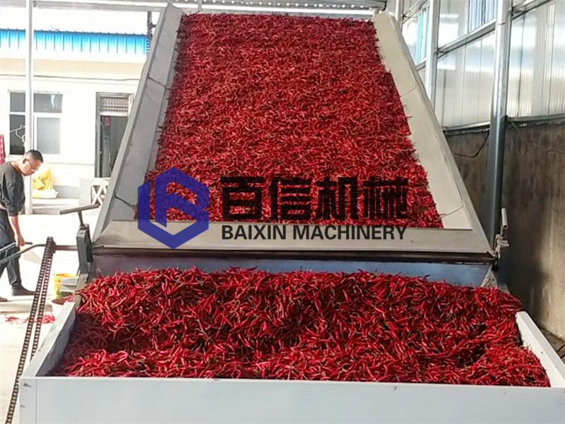 網(wǎng)帶式辣椒烘干機(jī)