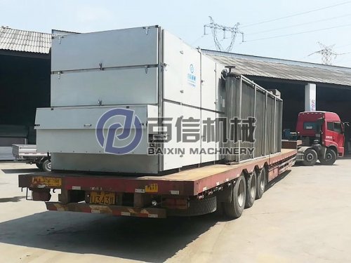  百信大型食品烘干設(shè)備即將發(fā)往廣東